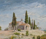 n°230.  Chapelle sainte sixte. - Tableaux  de  Provence 2