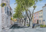 n°47.  Graveson :(Place du village) - Tableaux  de  Provence 2