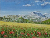n°202.  Sainte Victoire - Tableaux  de  Provence 2