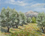 n°92.  Les oliviers. - Tableaux de provence  3