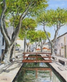 n°151.  Graveson: (La roubine) - Tableaux de provence  3