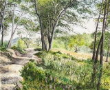 n°152.  Le sentier - Tableaux de provence  3