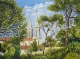 n°115.  Abbaye de st.Michel de Frigolet - Tableaux de provence  3
