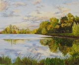 n°279.  Paysage d'automne - Tableaux de provence  3