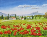 n° 413.    Coquelicots - Tableaux de provence  3