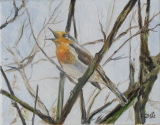 n°  322.   Rouge gorge - Tableaux de provence  3